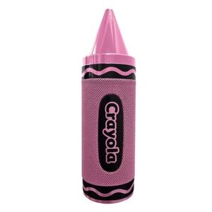 Crayola Crayon Bluetooth Speaker Pink
